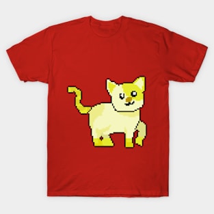 Wildlife in Pixelscapes Cat T-Shirt